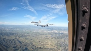 U.S. Navy, U.S. Air Force conduct joint flyover at Super Bowl LX
