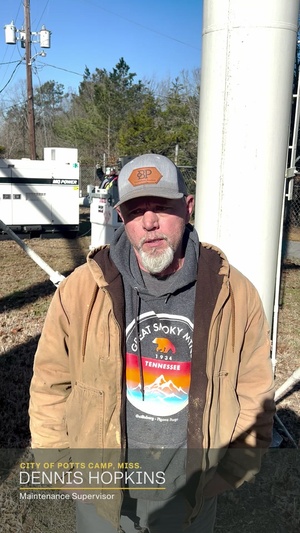 USACE saves the day for Potts Camp Mississippi Maintenance Supervisor