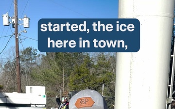 USACE saves the day for Potts Camp Mississippi Maintenance Supervisor (Caption Burn)