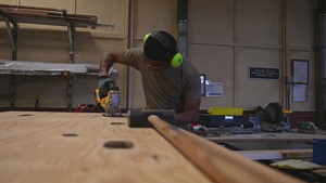 Structural maintenance carpentry work