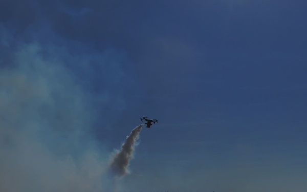 Spartan Brigade flies Tactical Resupply Vehicle during live-fire exercise