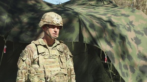 Dogface Soldiers use drone to transport blood across the battlefield