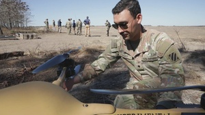 Spartan Brigade conducts drone smoke screen training