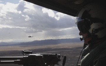 B-Roll HMLA-367 Live Fire