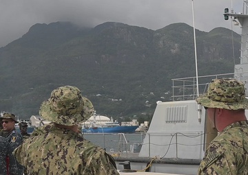 B-ROLL: Visit, Board, Search and Seizure (VBSS) and Medical Training- Cutlass Express