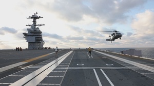 PCU John F. Kennedy Conducts Helicopter Operations