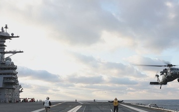 PCU John F. Kennedy Conducts Helicopter Operations