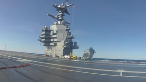 PCU John F. Kennedy Conducts Countermeasure Wash-down