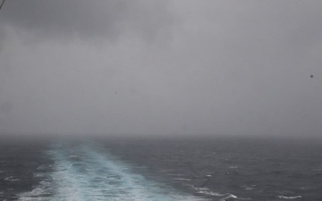 PCU John F. Kennedy Conducts High-speed Turns