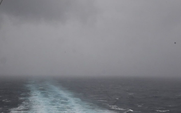 PCU John F. Kennedy Conducts High-speed Turns