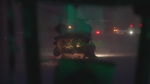 11th Airborne Division Conducts a Nighttime Air Assault During JPMRC