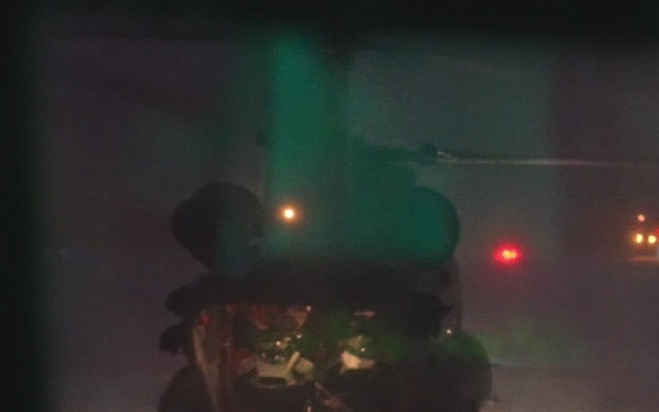 11th Airborne Division Conducts a Nighttime Air Assault During JPMRC