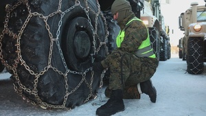 CORE26 | U.S. Marines Prepare Tactical Vehicles in Norway for Exercise Cold Response 26