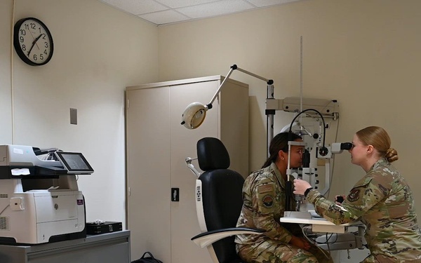 B-Roll: 36 Wing Optometrist supports mission readiness thru clear vision