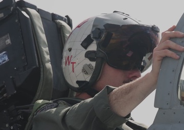 VMFA-232 perform flight operations out of Guam