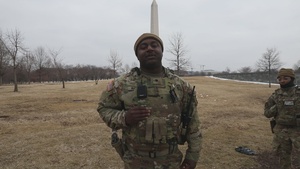 Mississippi National Guard Send Messages Home While on D.C. Safe and Beautiful Mission