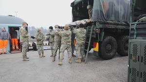 512th Field Hospital FTX B-Roll