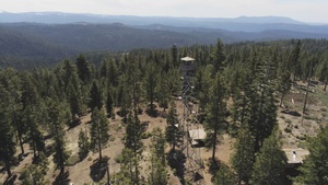 Aerial View of Armstrong Hill Lookout