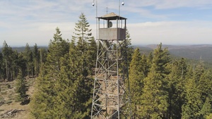 Aerial View of Armstrong Hill Lookout
