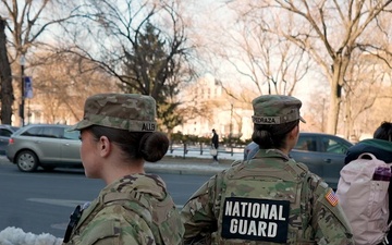 Arkansas Guardsmen Conduct Patrol Operations Near Dupont Circle
