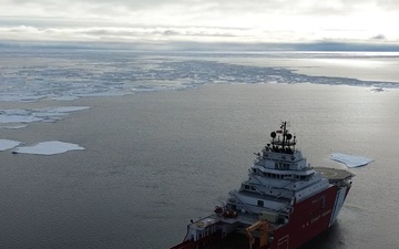 USCGC Storis operates north of the Bering Strait