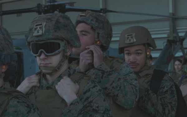 VMX-1 Fire Familiarization Training B-Roll