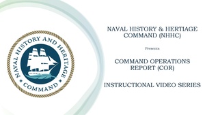 COR Instructional Video Series: COR Template Part 1, Sections 1 - 3