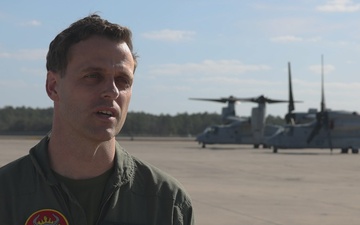 Maj. Samuel Mutschler talks about MAG-29 DAO Exercise