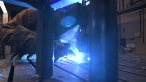 86th Maintenance Squadron Metals Technology Shop Welding B-Roll
