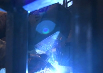 86th Maintenance Squadron Metals Technology Shop Welding B-Roll