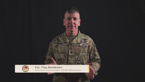 U.S. Army Garrison Wiesbaden Superbowl Advertisement