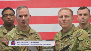 56th Multi-Domain Command Europe Superbowl 60 Commercial