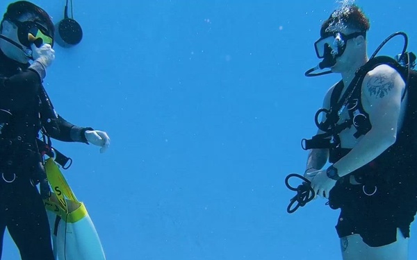 Mastery Below the Surface: EOD Underwater Training