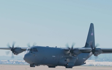 Bamboo Eagle C-130 Arrival BRoll