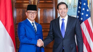 Secretary of State Marco Rubio meets with Indonesian Foreign Minister Sugiono