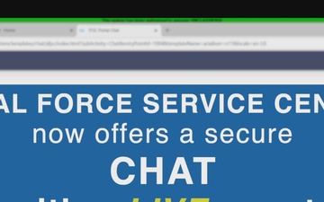Total Force Service Center - Chat Feature