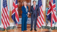 Secretary of State Marco Rubio meets with UK Foreign Secretary Yvette Cooper