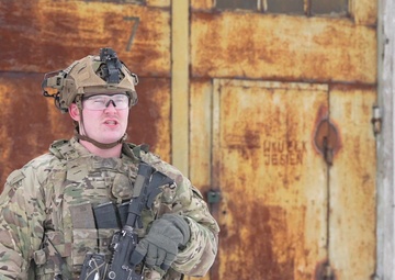 U.S. Army Spc. Alex Kirby discusses Operation Blue Dawn