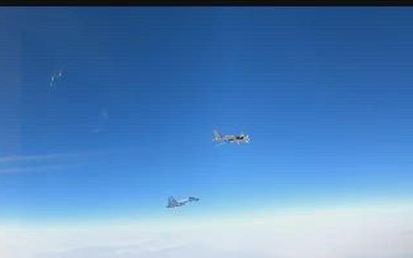NORAD detected, tracked and intercepted Russian Aircraft near the Bering Strait