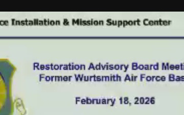 Former Wurtsmith AFB Restoration Advisory Board Meeting - Feb 18, 2026