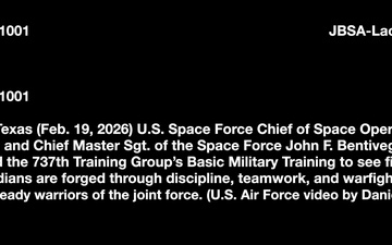 B-Roll CSO &amp; CMSSF visit JBSA-Lackland &amp; BMT