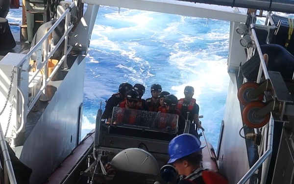 U.S. Coast Guard, Cook Islands Ministry of Marine Resources conduct bilateral operations offshore Cook Islands