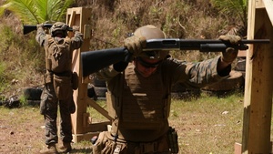 U.S. Marines and Panamanian Partners train on breaching techniques