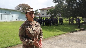 U.S. Army and Panamanian Forces conduct first aid training in Colón