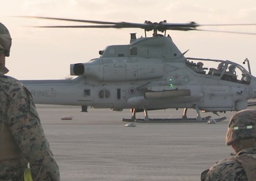 MWSS-172 establishes FARP with HMLA-369 during Nansei Sword 26