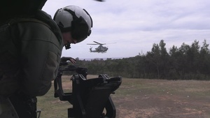 HMLA-369 participates in air assault drills during Nansei Sword 26