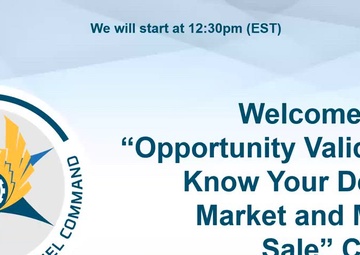 Opportunity Validation Know Your Defense Market and Make a Sale