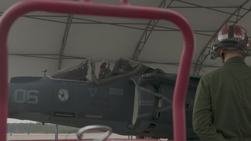 U.S. Marines with VMA-223 conducts flight operations (Reel)