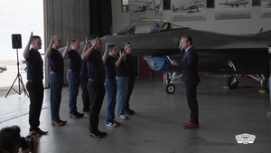 Hegseth Administers Oath of Enlistment in Colorado
