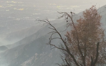 Mt. Wilson during Eaton Fire